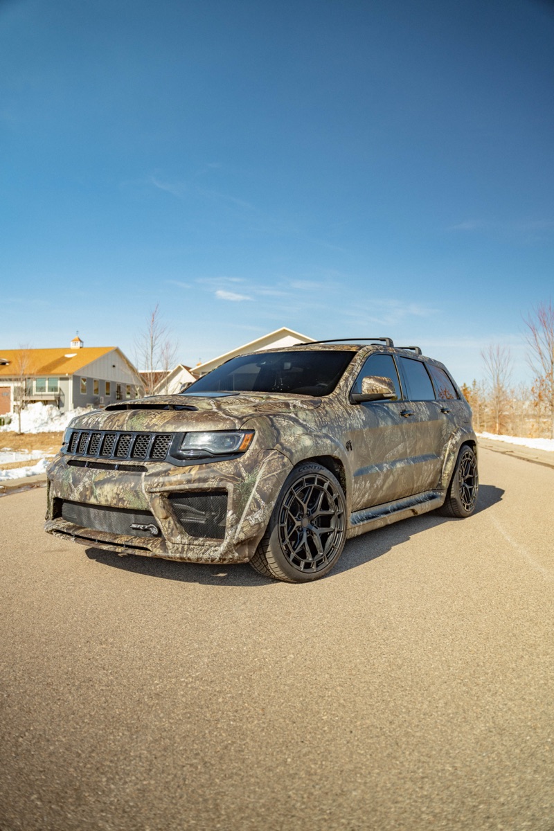 Jeep Grand Cherokee Camo Wrap